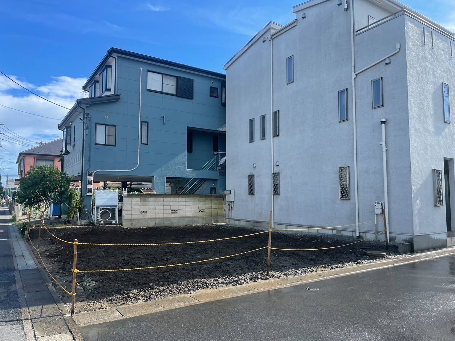 志木市中宗岡の解体工事の画像