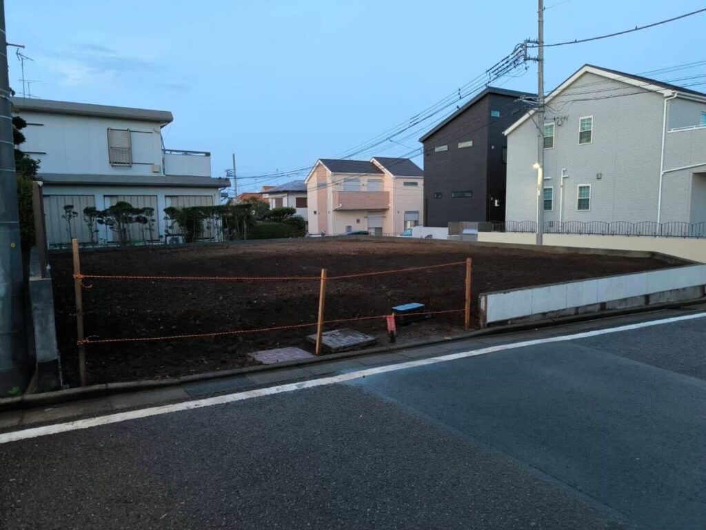 川崎市多摩区菅北浦の解体工事