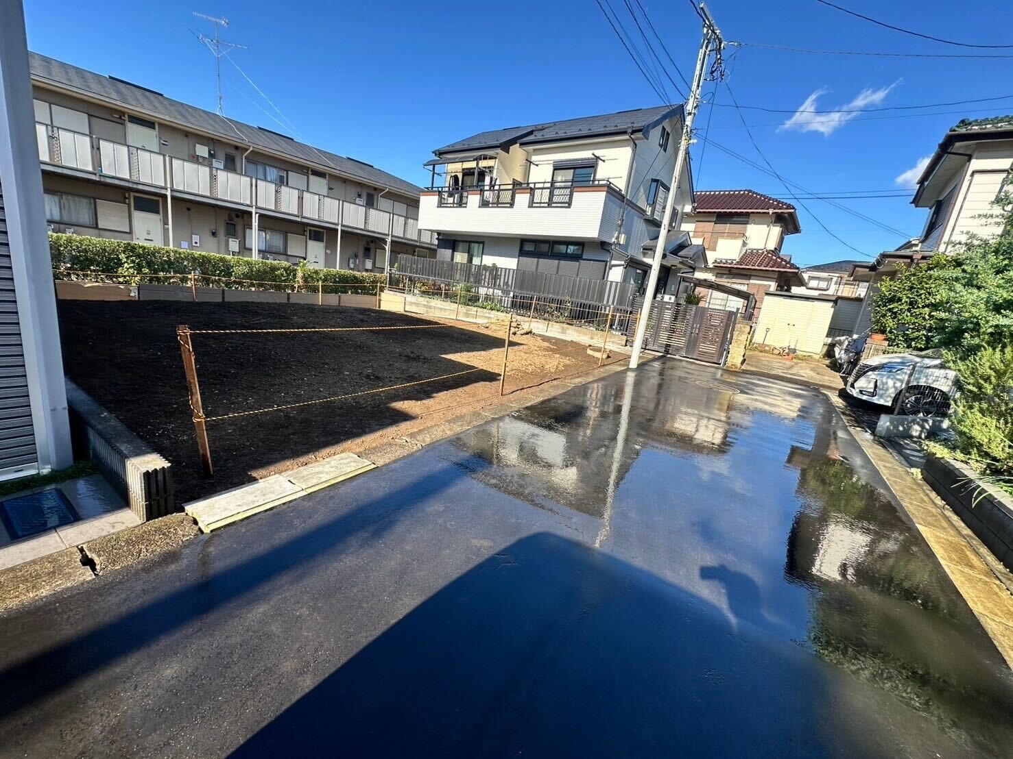 横浜市泉区和泉中央北の解体工事の画像