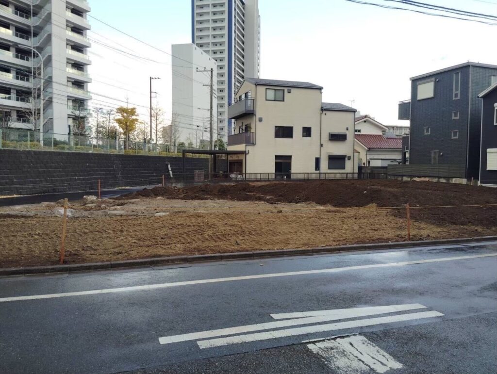 川崎市幸区戸手の解体工事