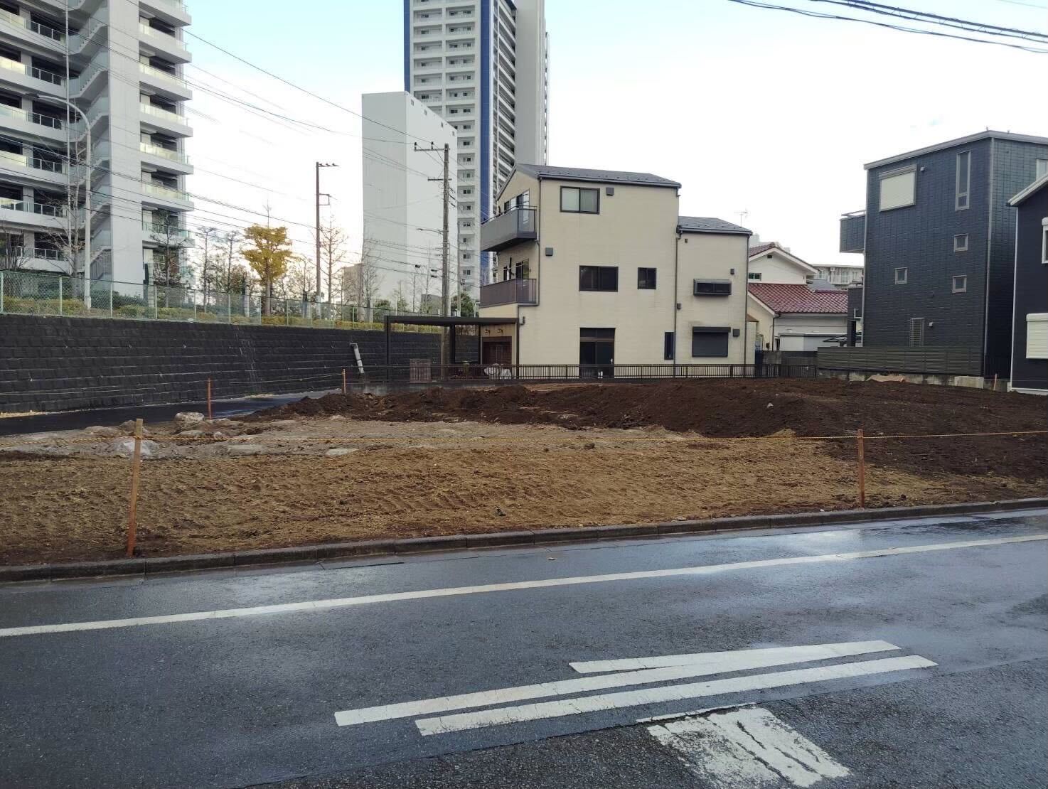 川崎市幸区戸手の解体工事の画像