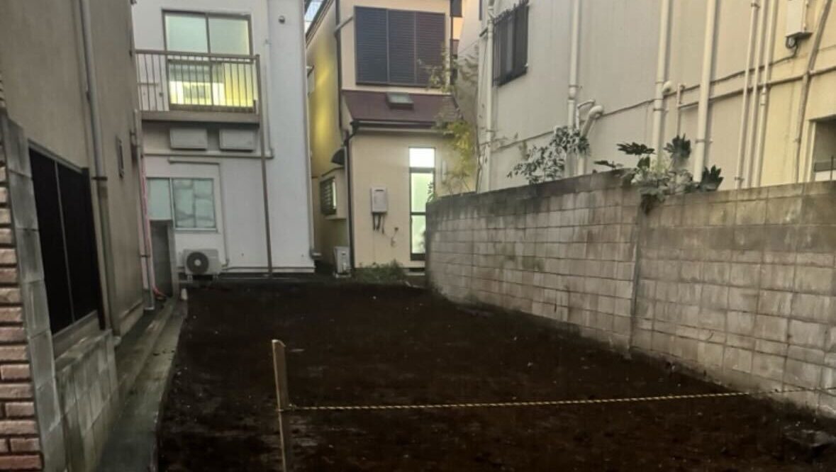 豊島区長崎の解体工事の画像