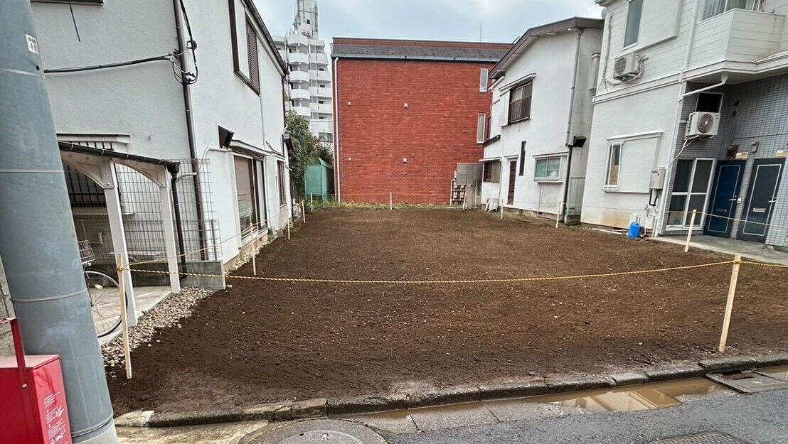 豊島区南長崎の解体工事の画像