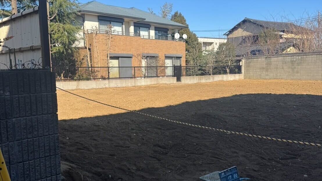 市川市八幡の解体工事の画像