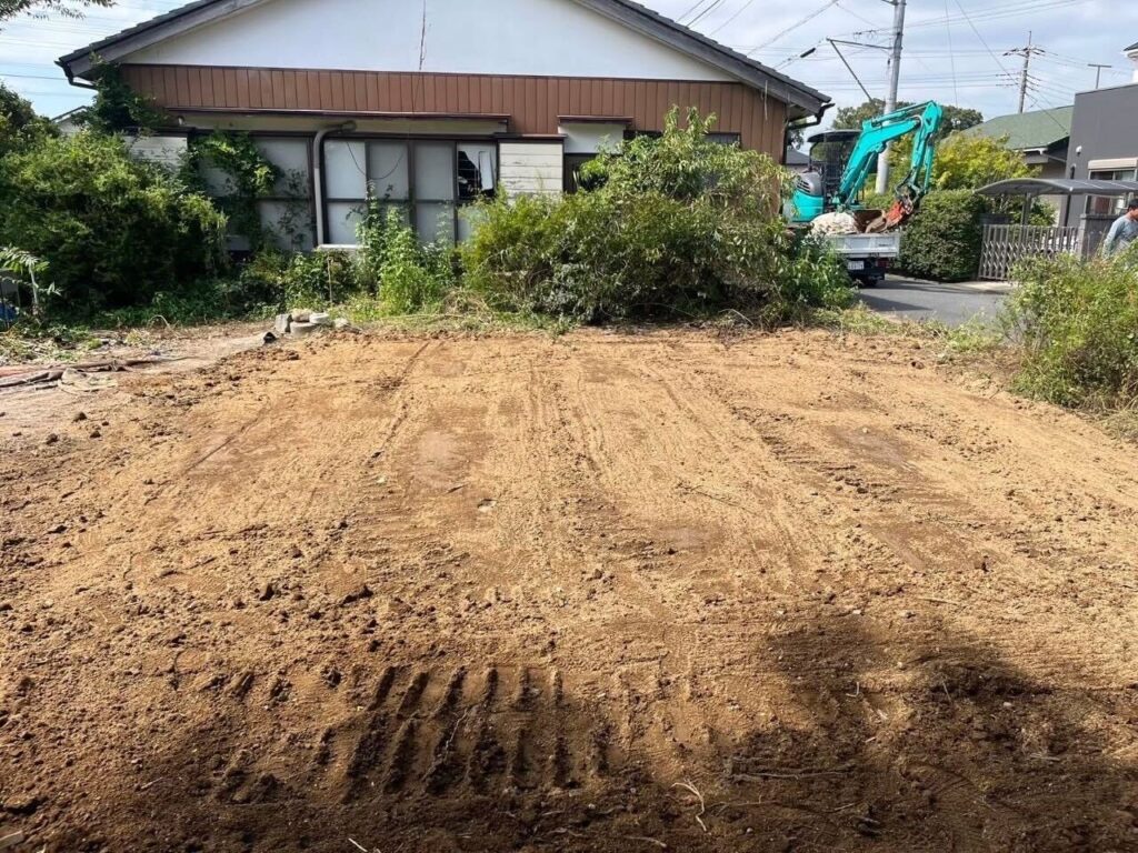 平塚市小鍋島の解体工事