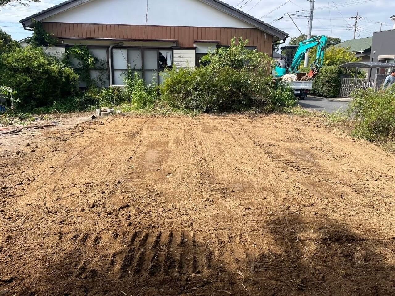 平塚市小鍋島の解体工事の画像