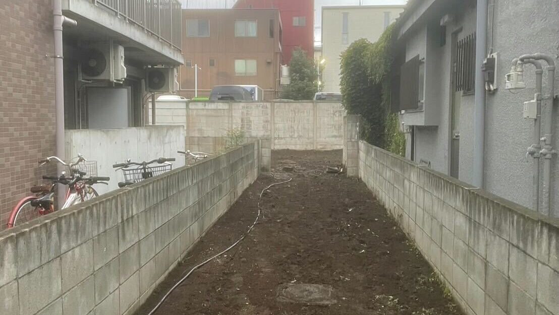 目黒区原町の解体工事の画像