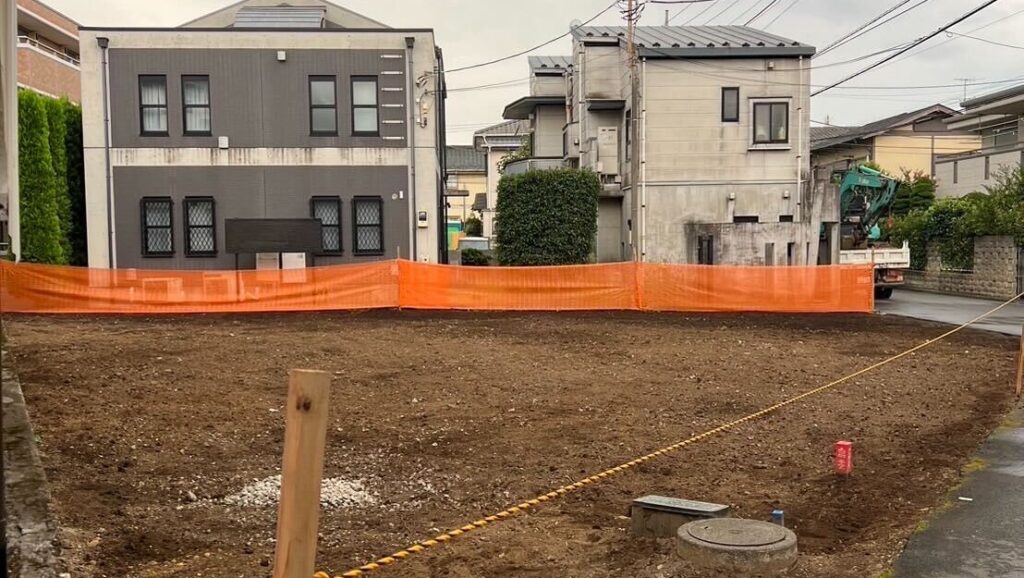 西東京市ひばりが丘の解体工事