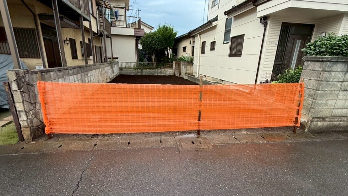 ふじみ野市上ノ原の解体工事の画像