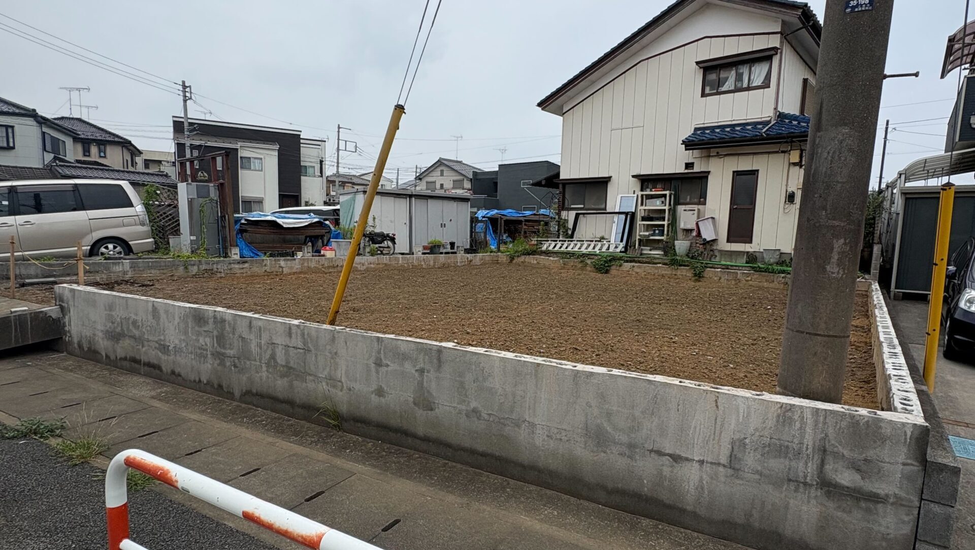 上尾市上平中央の解体工事の画像