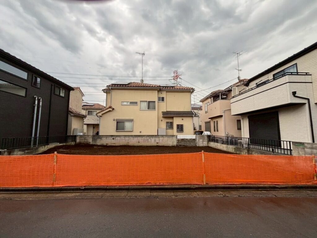 上尾市平塚の解体工事
