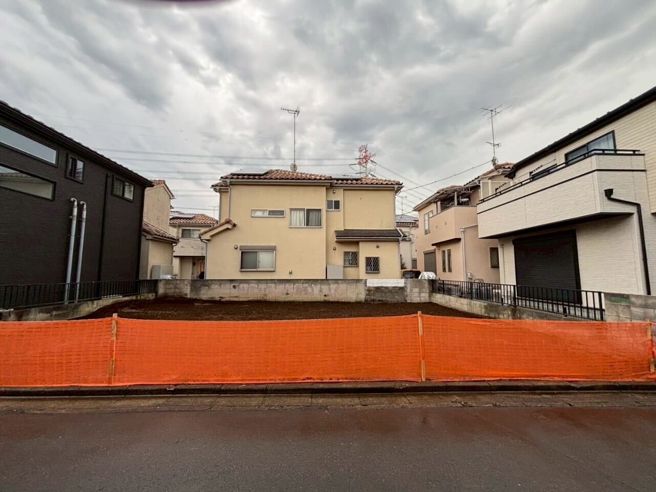上尾市平塚の解体工事の画像