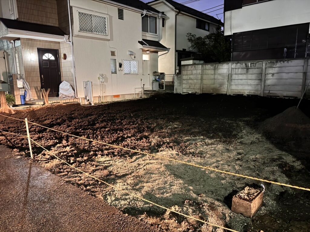 世田谷区上北沢の解体工事