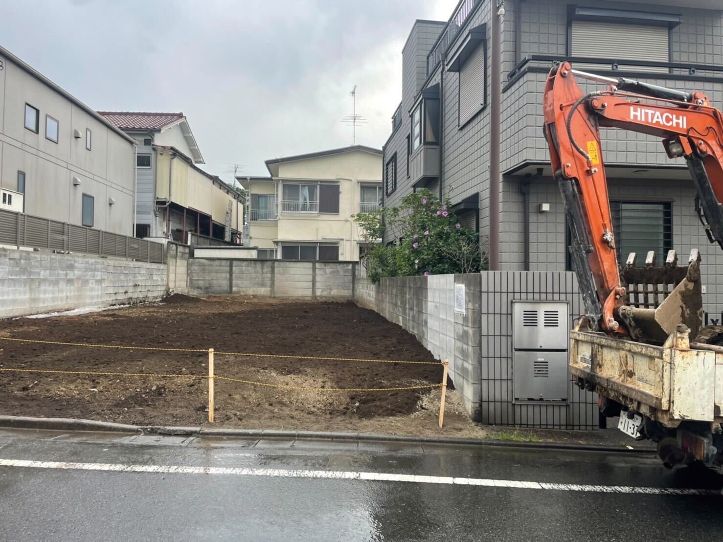 世田谷区代田の解体工事の画像