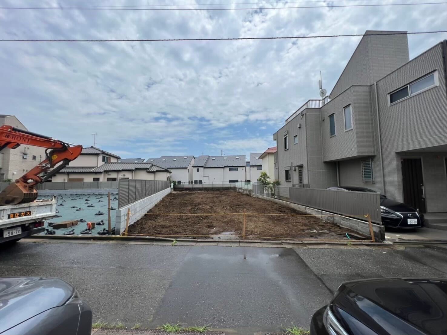 世田谷区赤堤の解体工事の画像