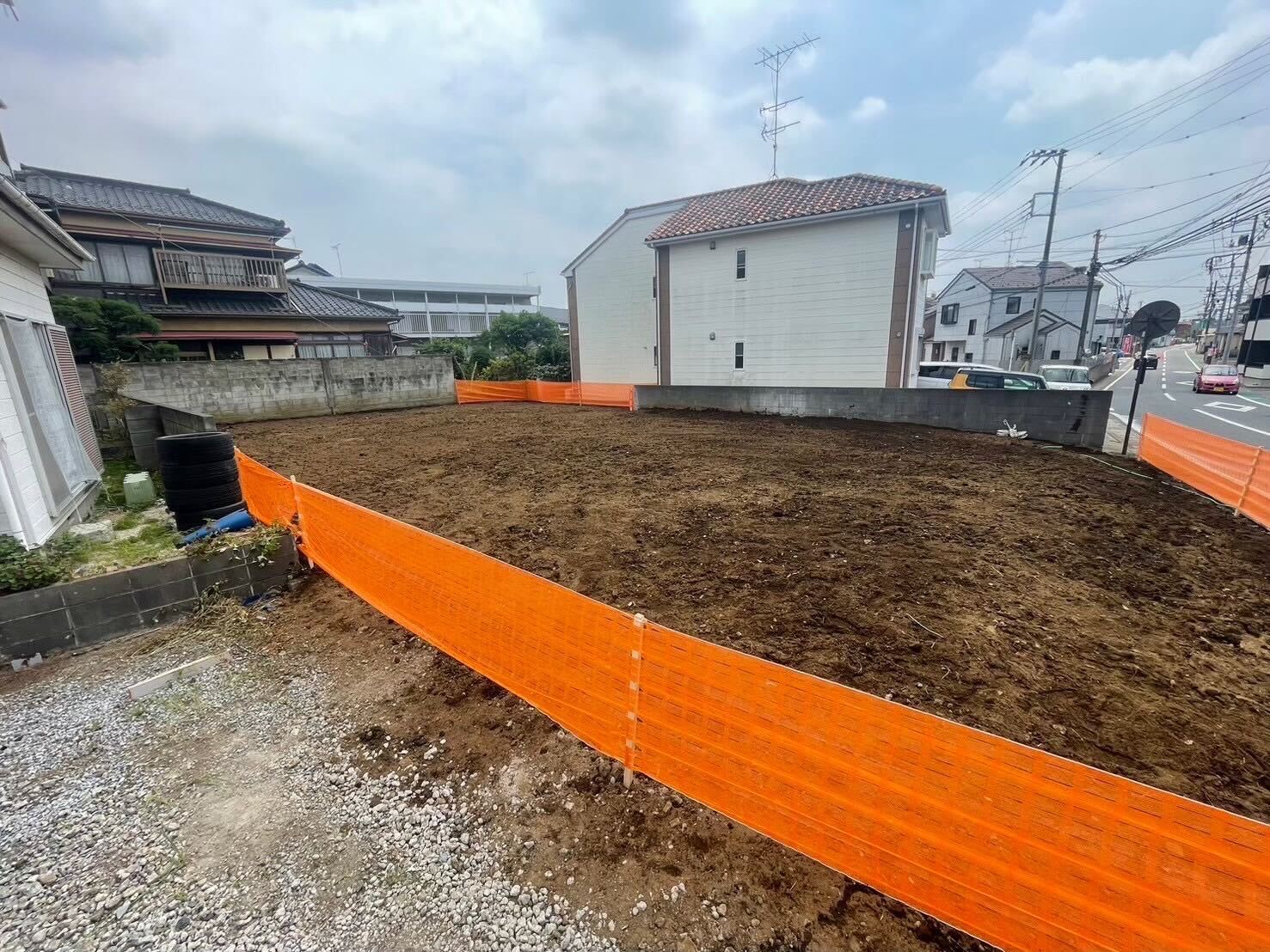 八千代市大和田の解体工事の画像