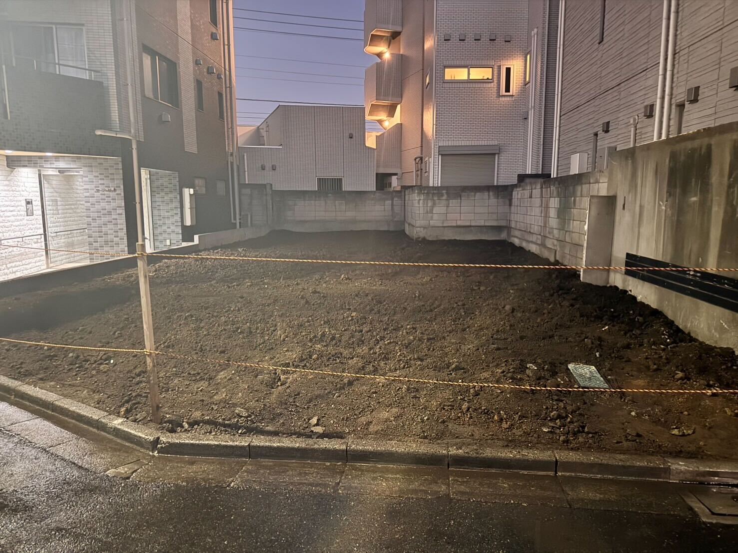 北区西ヶ原の解体工事の画像