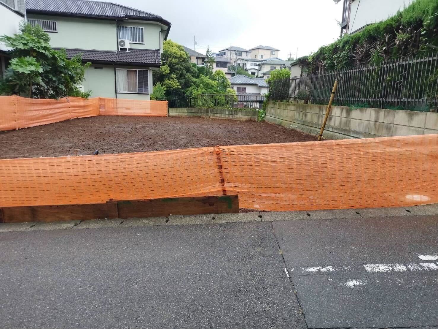 厚木市毛利台の解体工事の画像