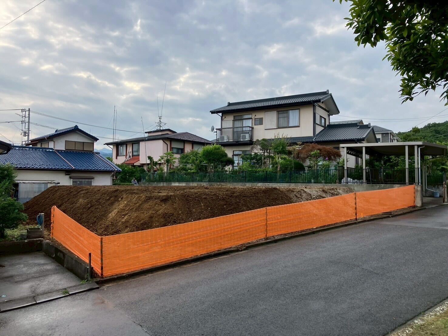 厚木市鳶尾の解体工事の画像