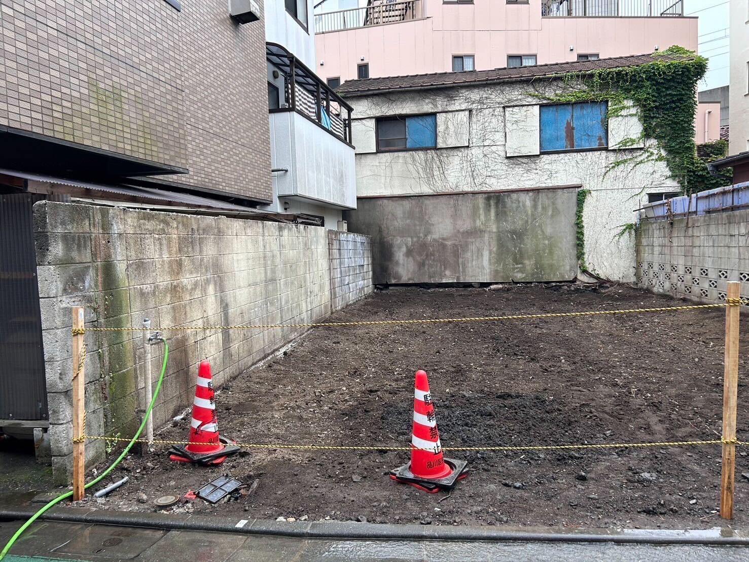 品川区南品川の解体工事の画像