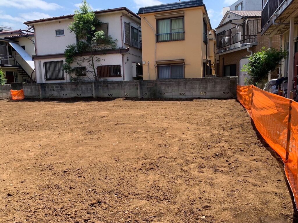 品川区戸越の解体工事