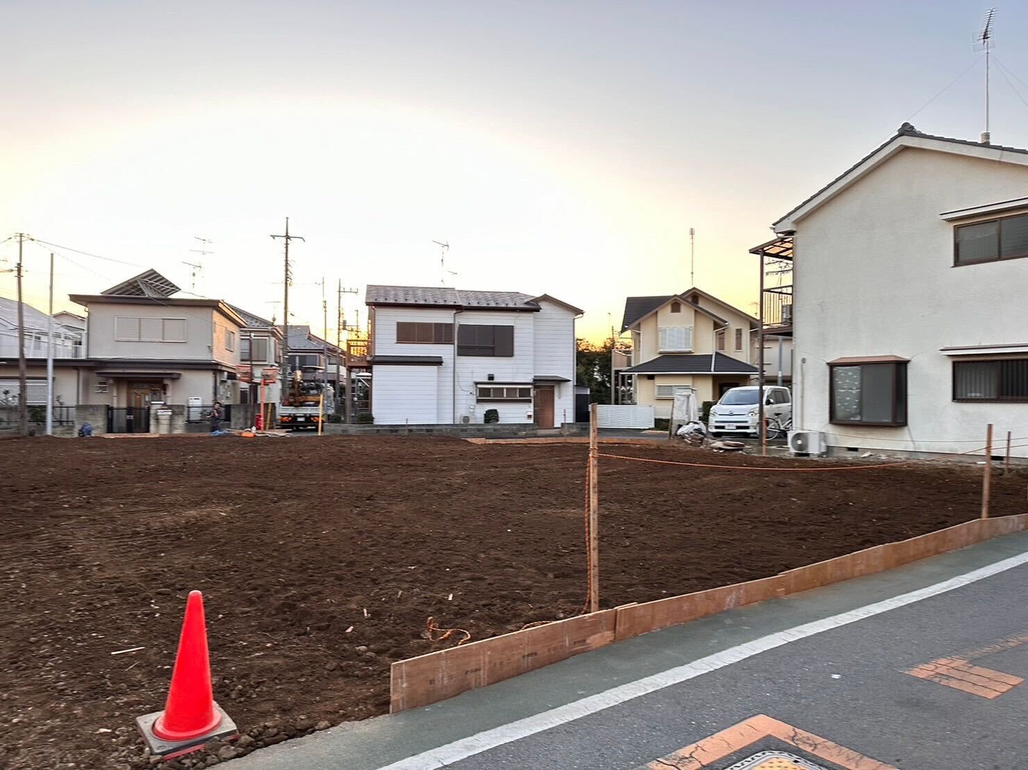 国分寺市高木町の解体工事の画像