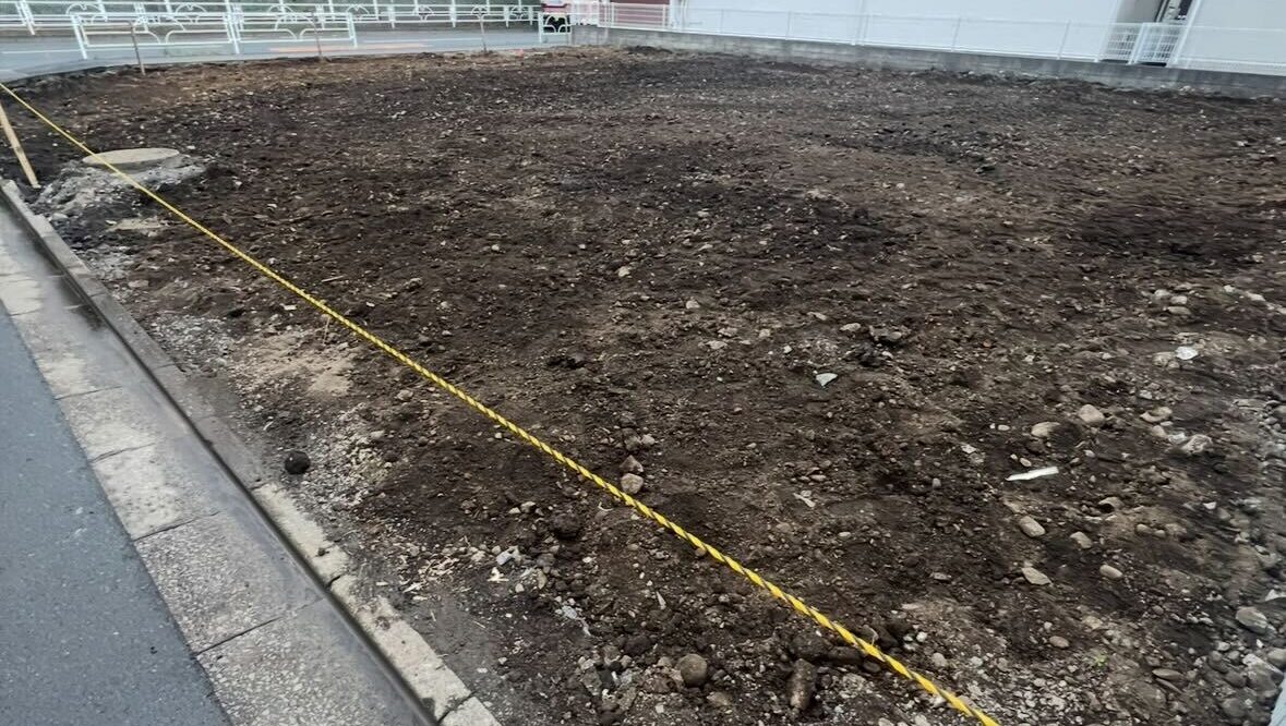小平市上水南町の解体工事の画像
