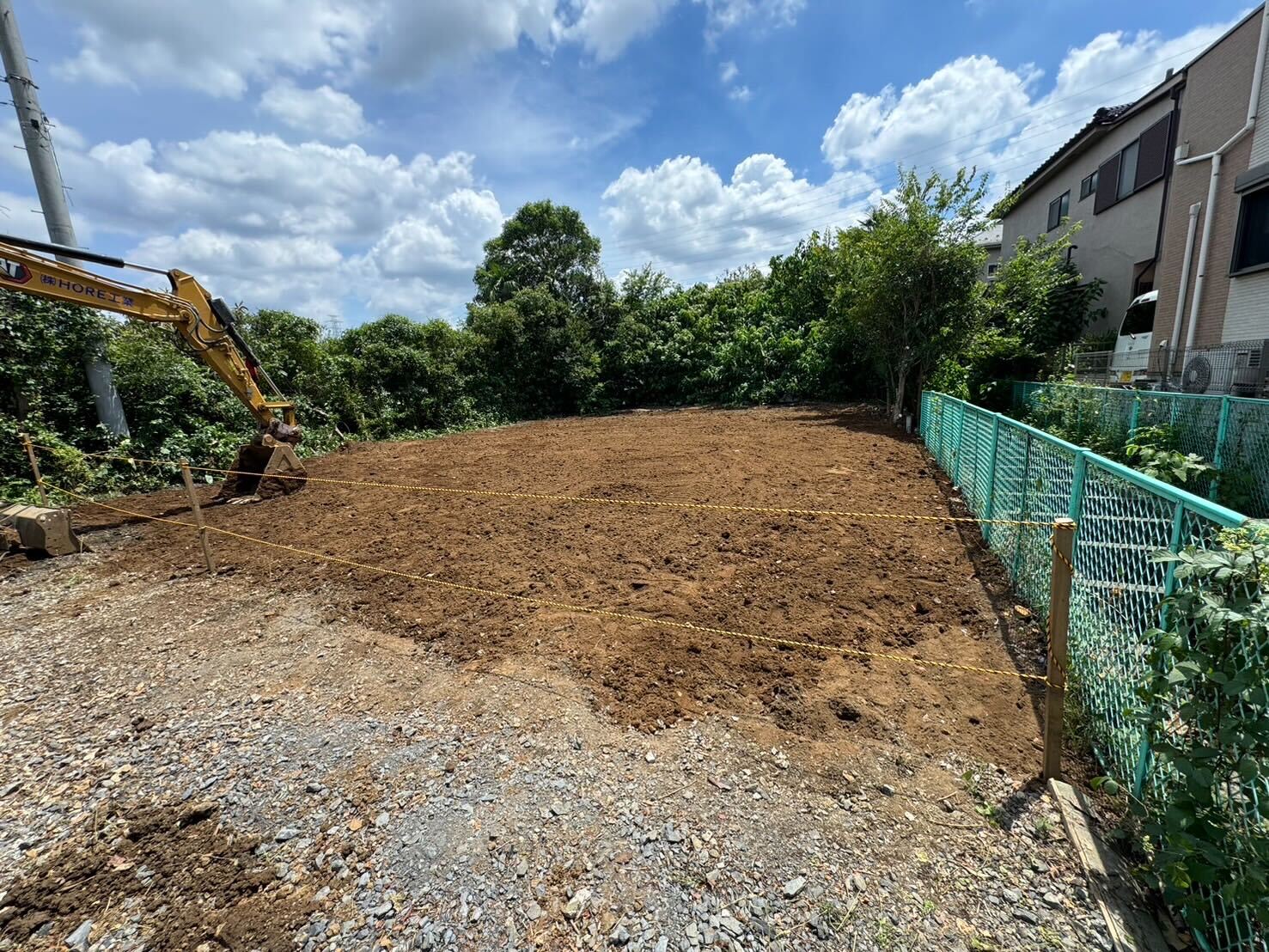 川口市新堀の解体工事の画像