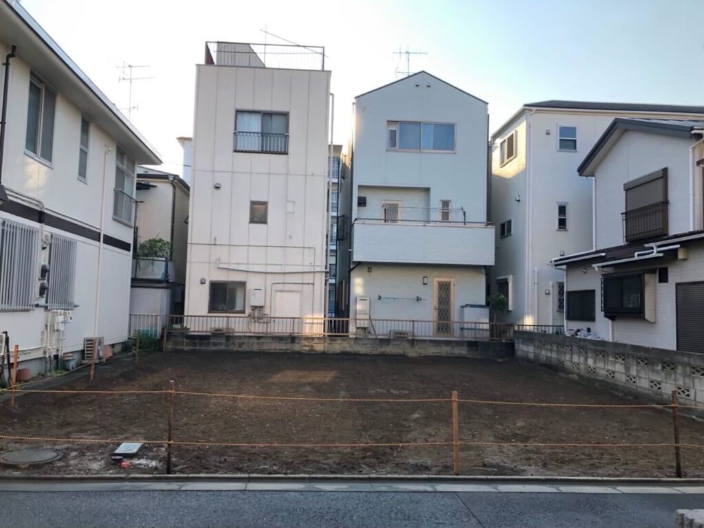 川崎市幸区古市場の解体工事