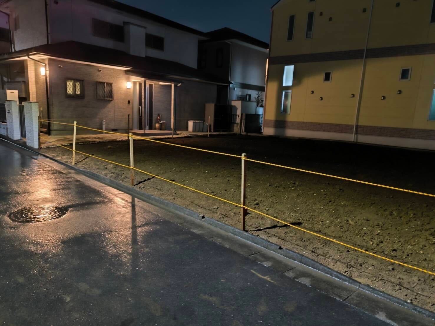 川崎市幸区矢上の解体工事の画像