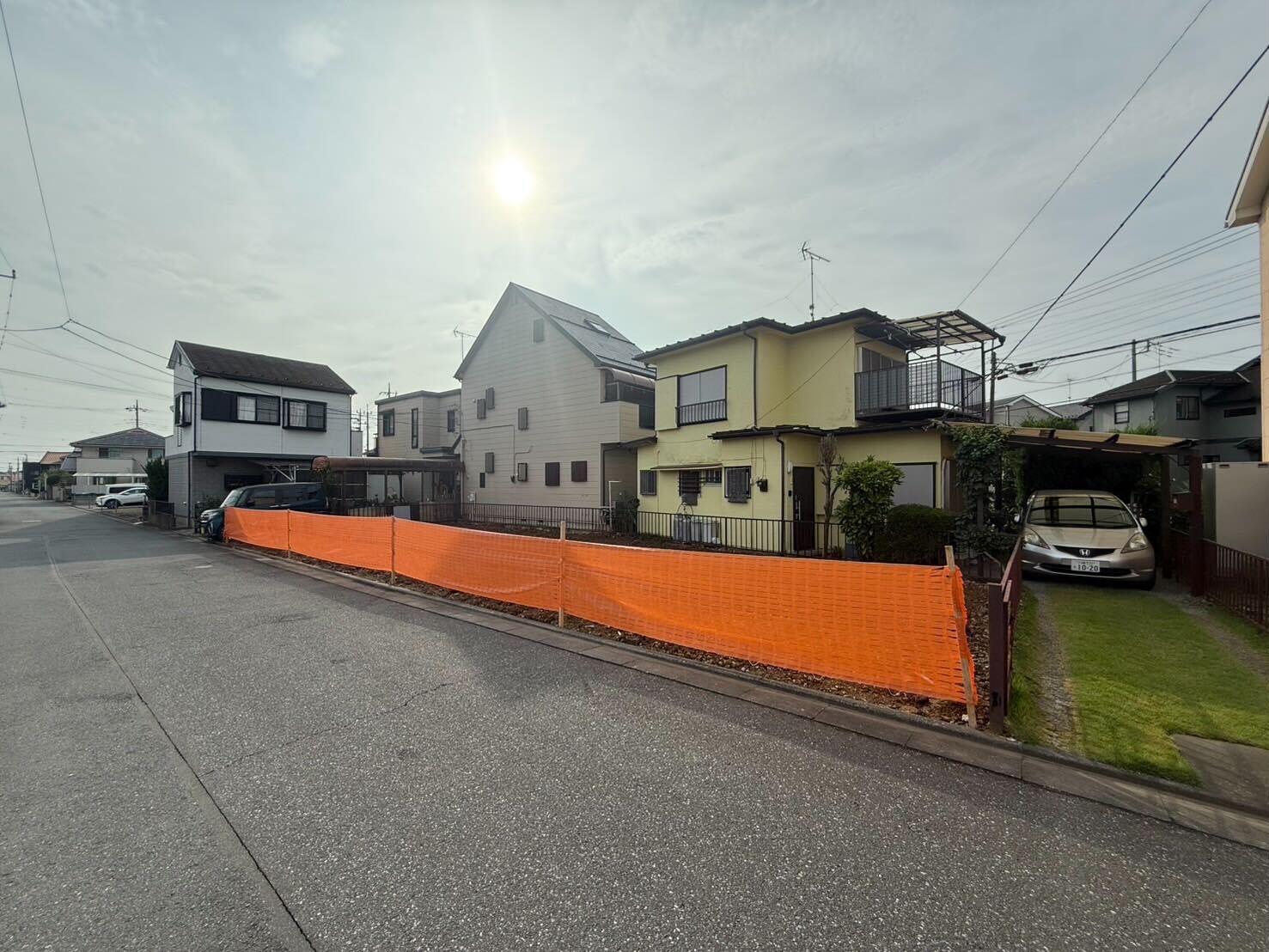 川越市石原町の解体工事の画像
