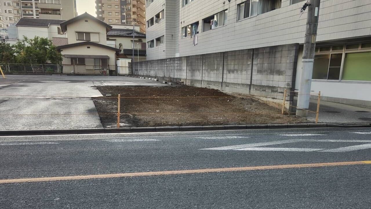 川越市通町の解体工事の画像
