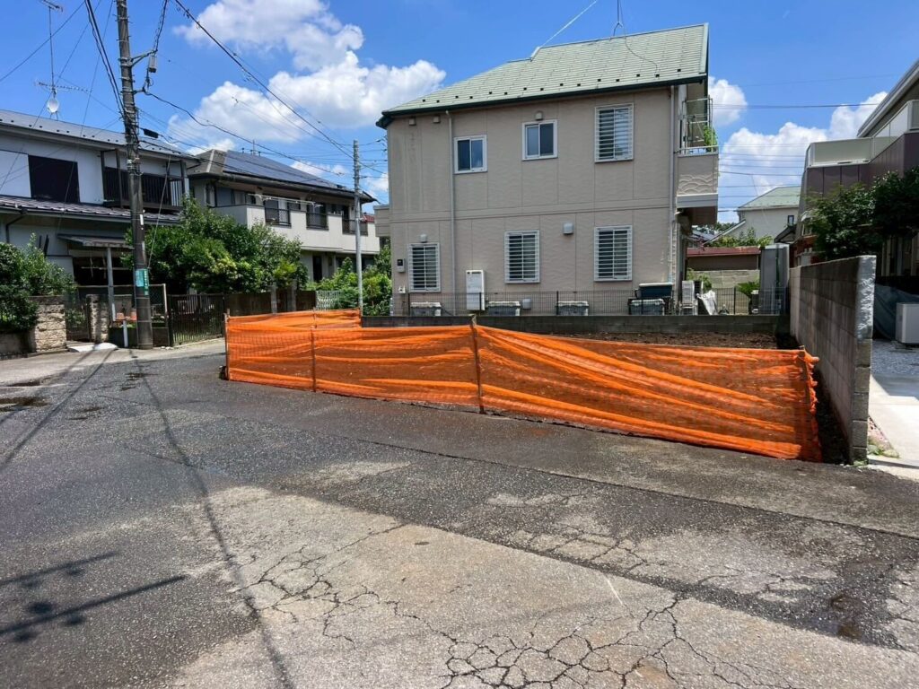 府中市浅間町の解体工事