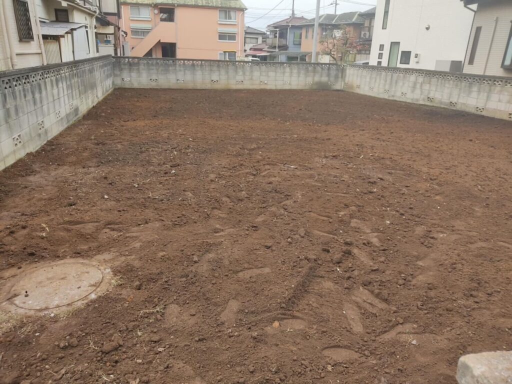 志木市柏町の解体工事