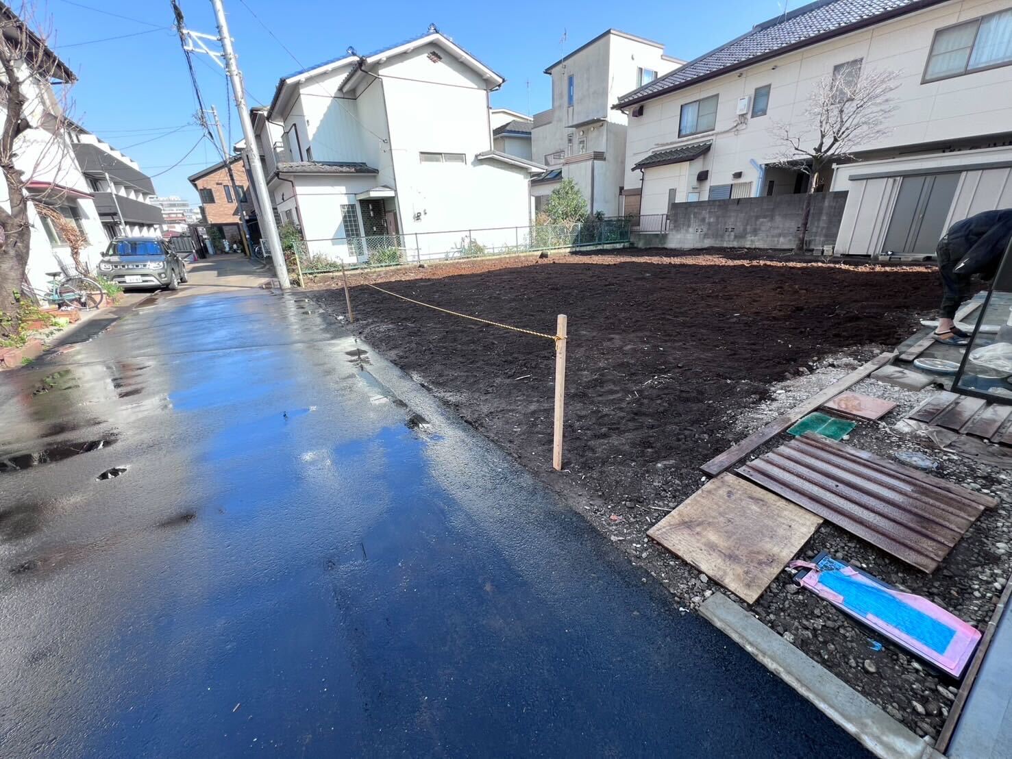 所沢市寿町の解体工事の画像
