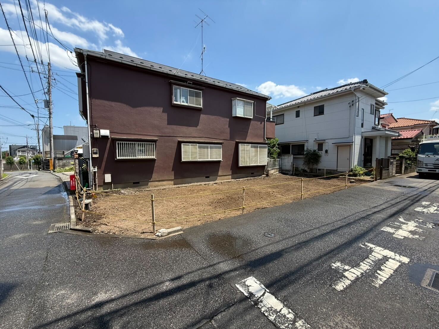 日野市日野台の解体工事の画像