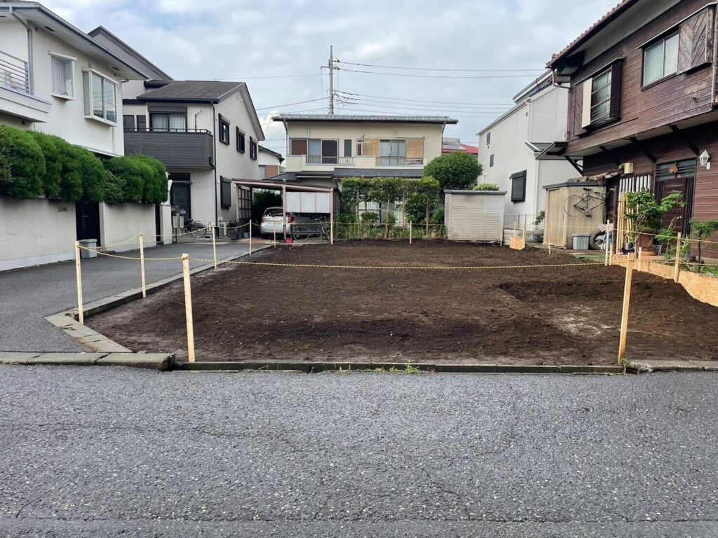 東久留米市氷川台の解体工事
