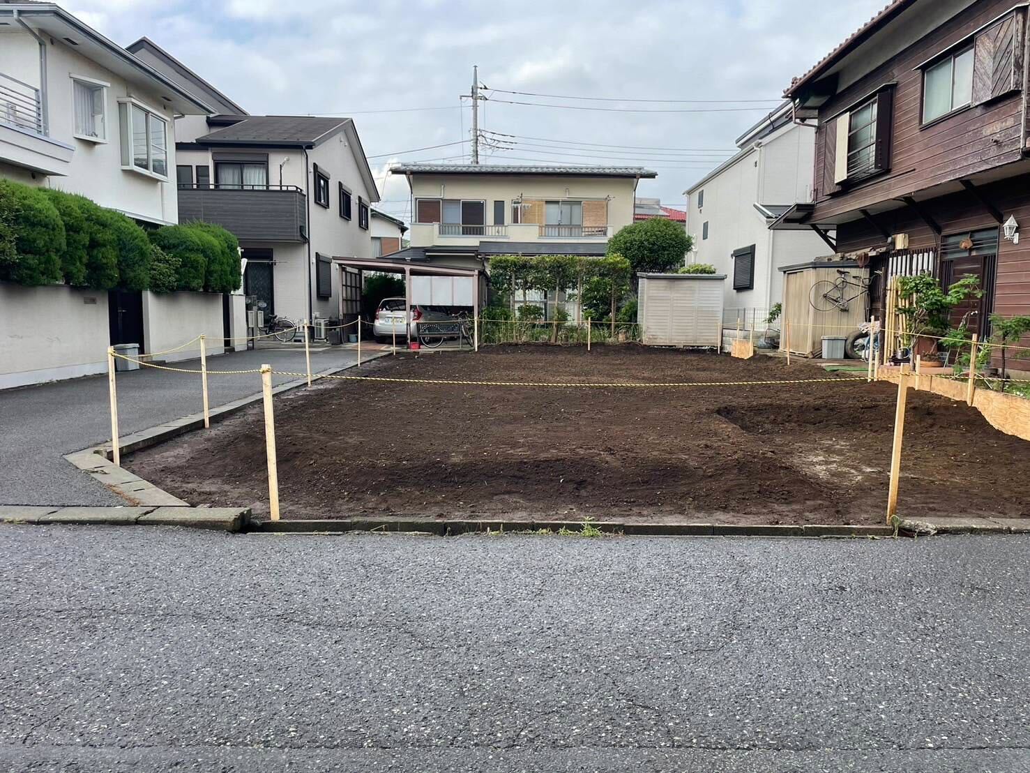 東久留米市氷川台の解体工事の画像