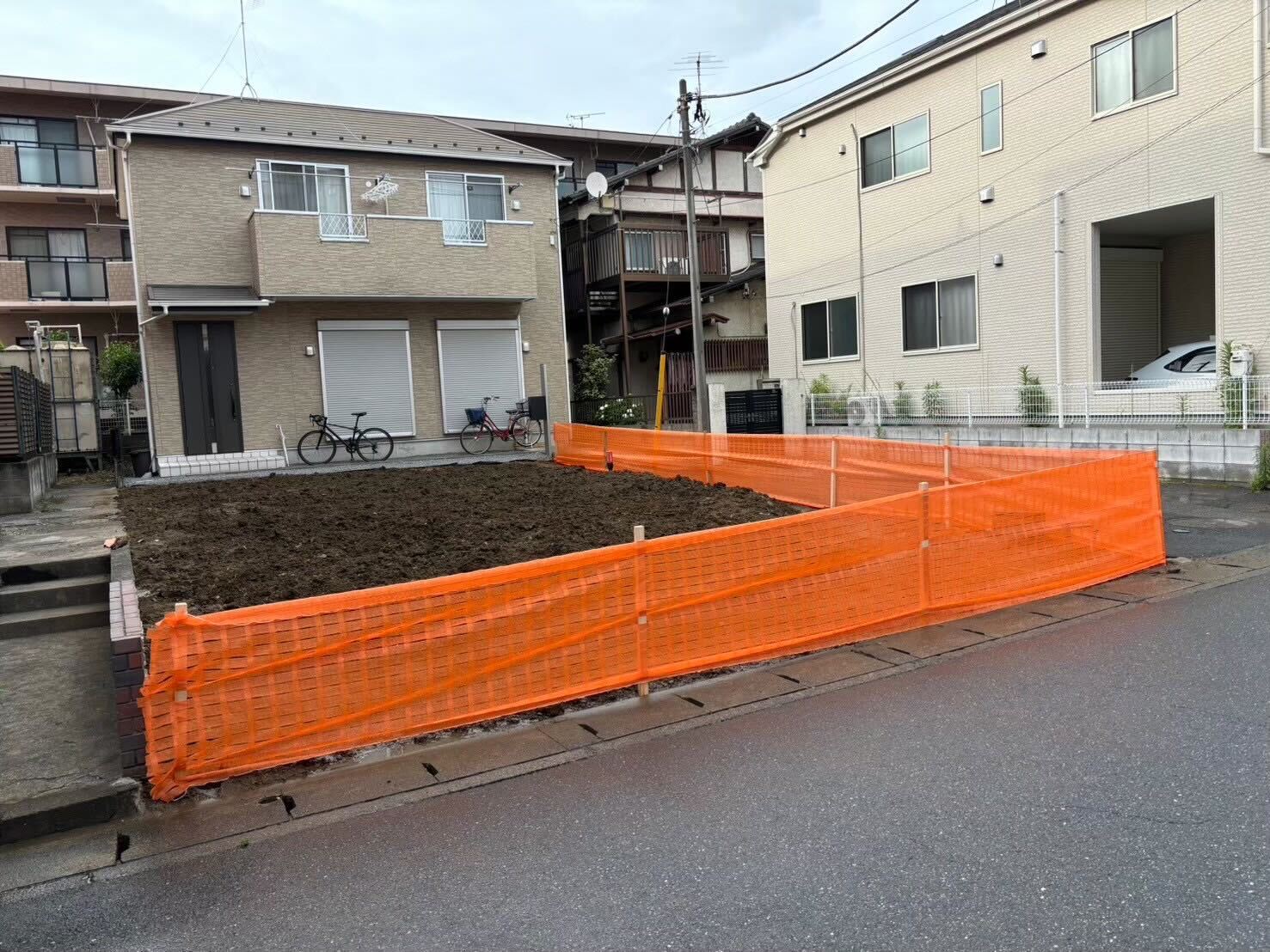 松戸市岩瀬の解体工事の画像