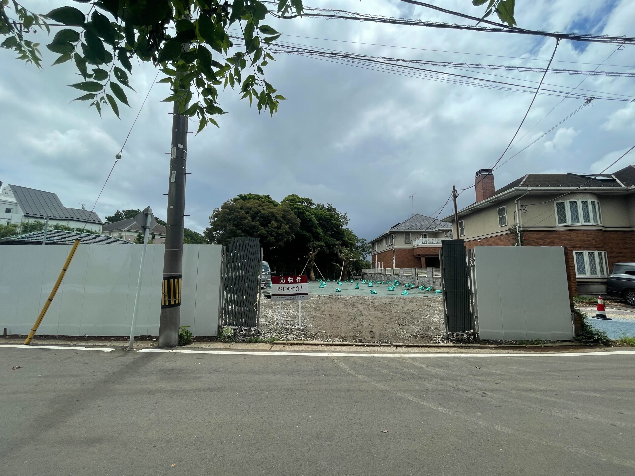 横浜市中区山手町の解体工事の画像