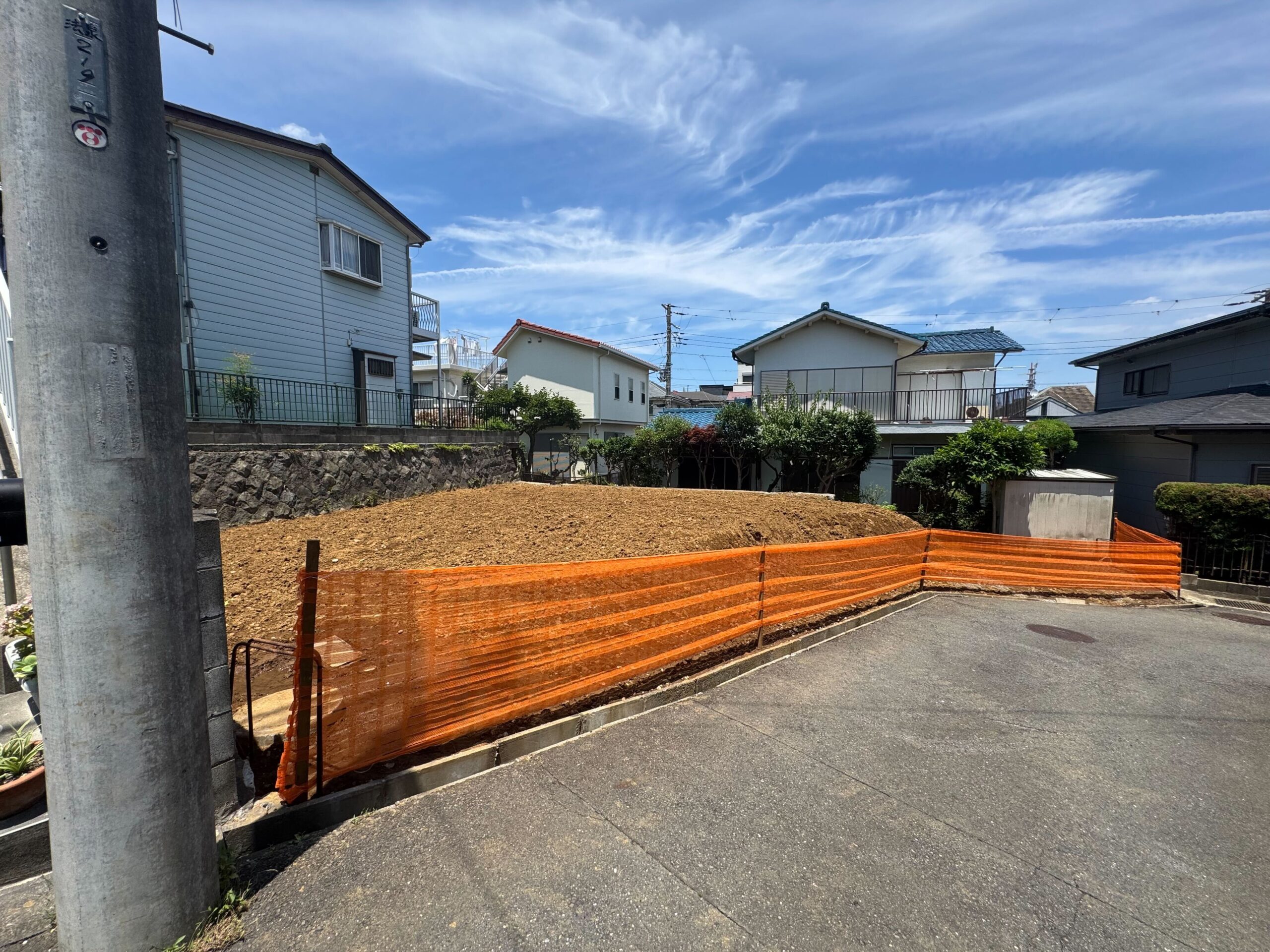 横浜市保土ヶ谷区法泉の解体工事の画像