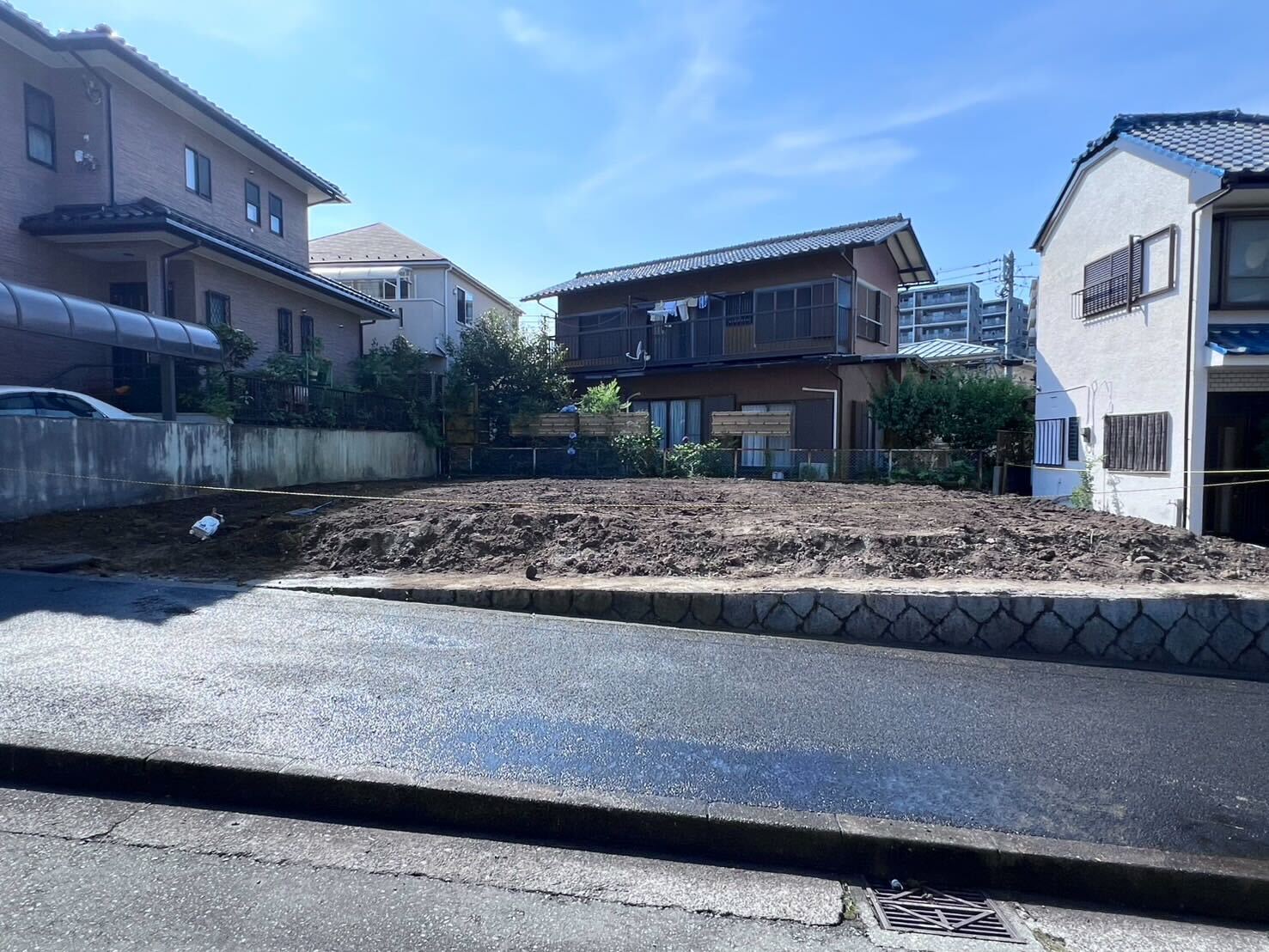 横浜市戸塚区上倉田町の解体工事の画像