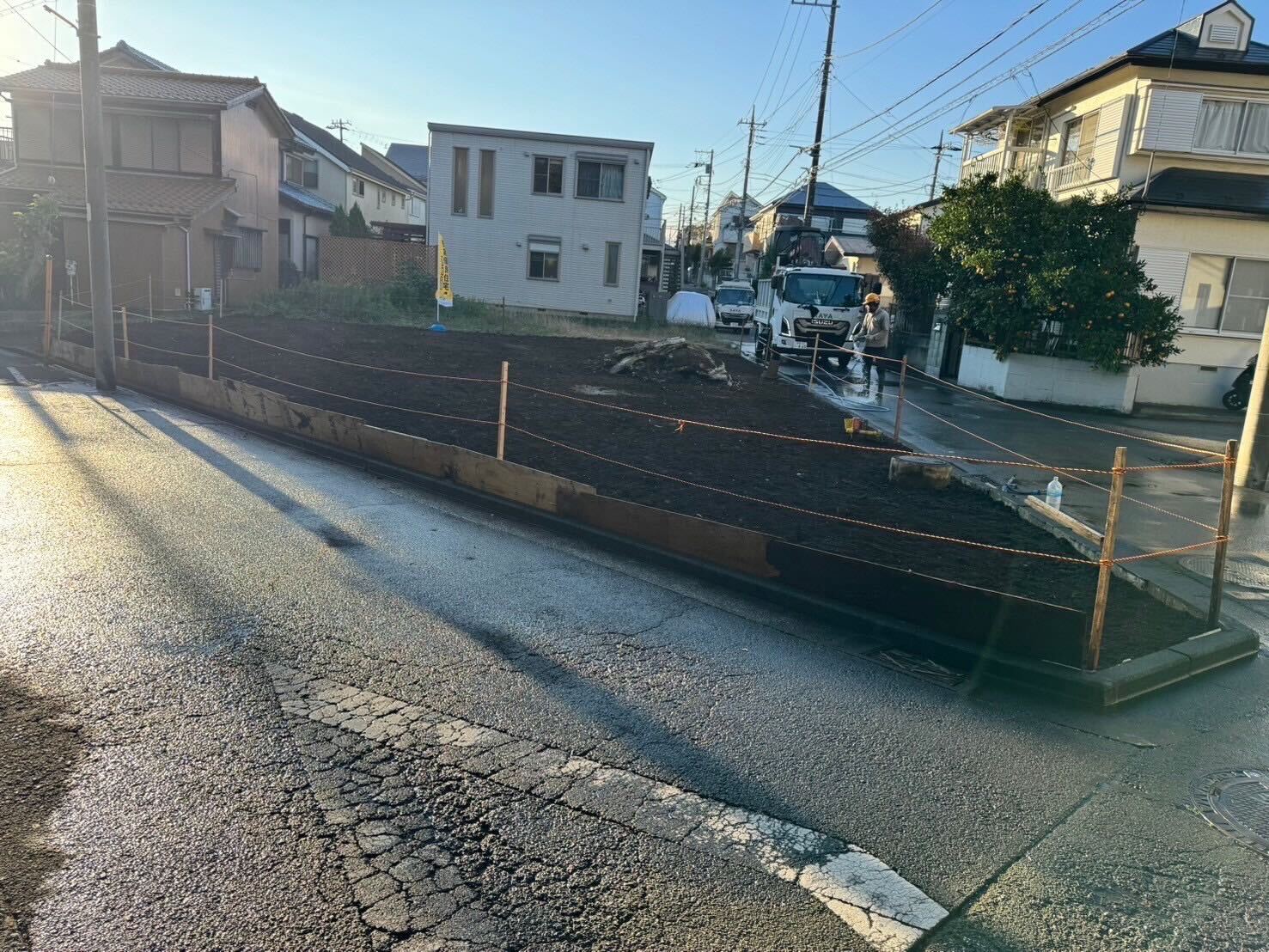 横浜市戸塚区深谷町の解体工事の画像