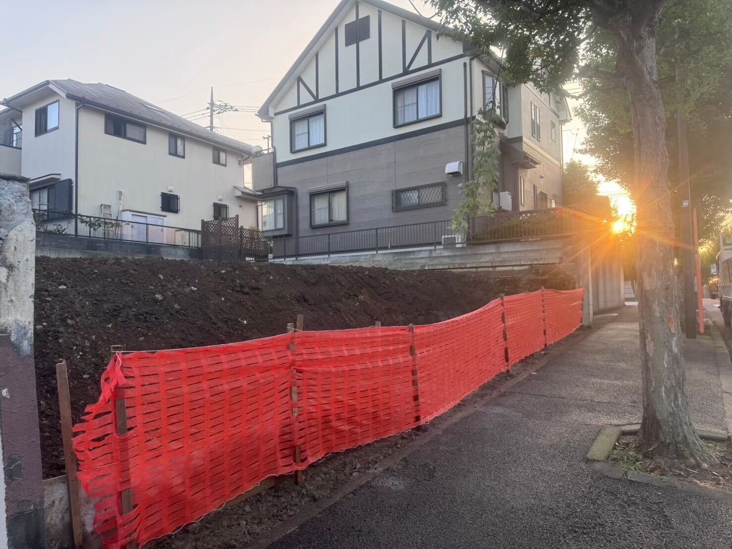 横浜市旭区今宿の解体工事の画像