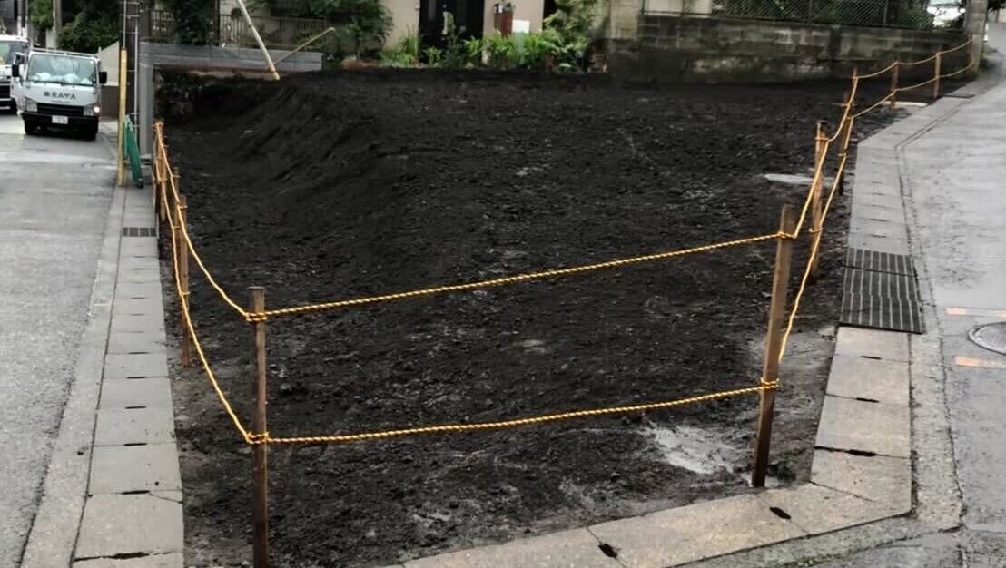 横浜市旭区四季美台の解体工事の画像
