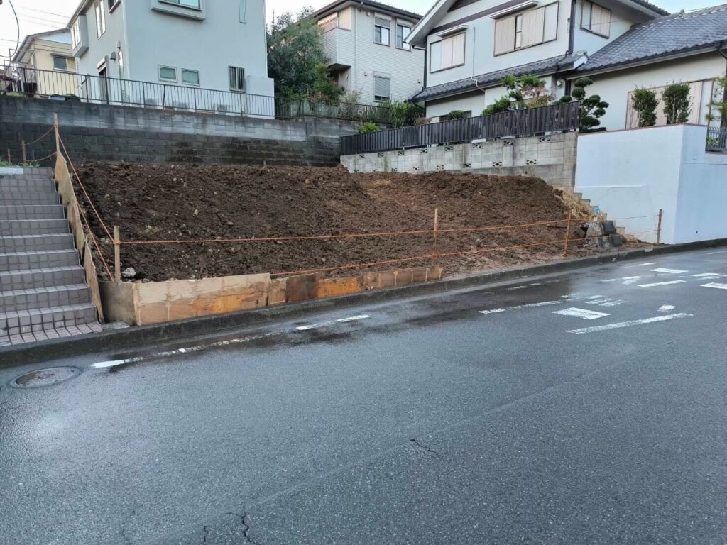 横浜市泉区岡津町の解体工事