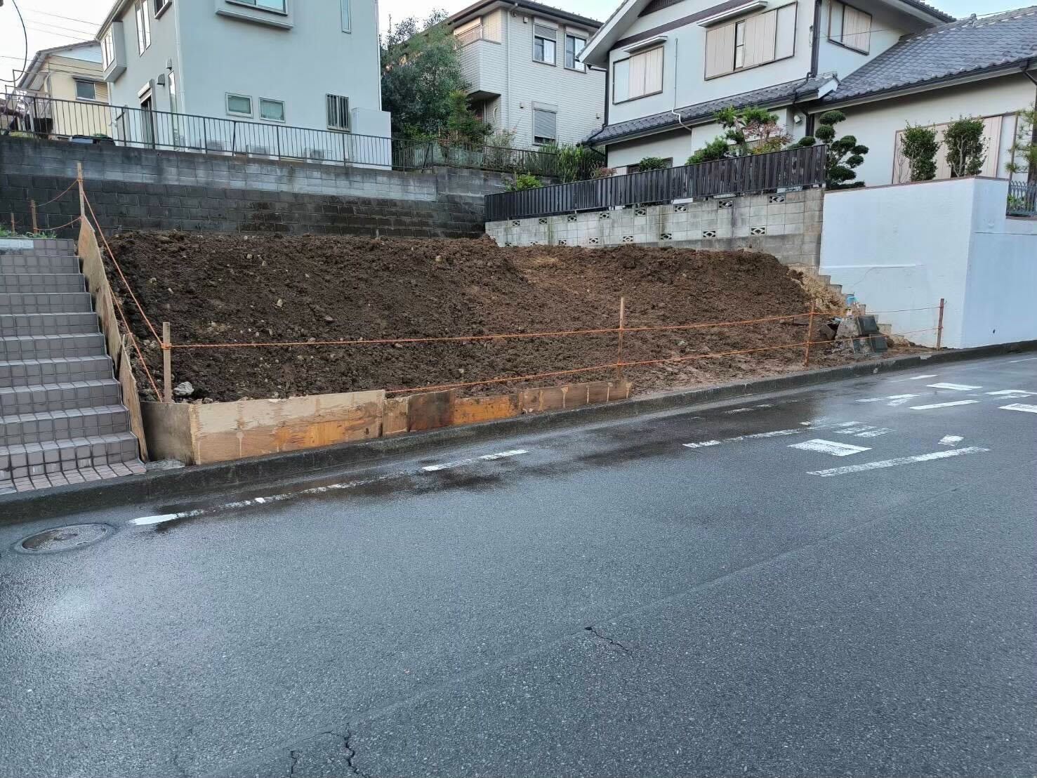 横浜市泉区岡津町の解体工事の画像