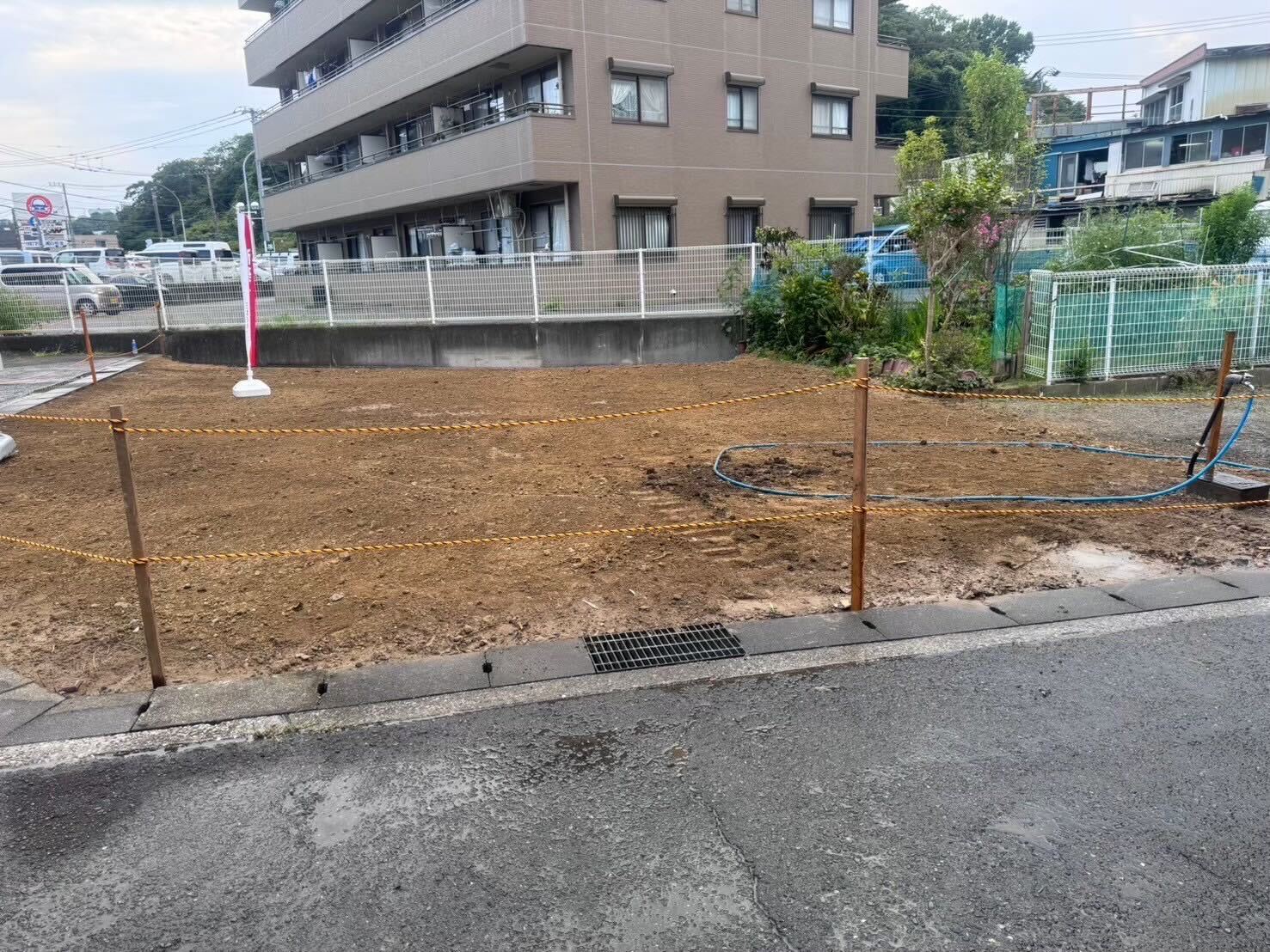 横浜市磯子区上中里町の解体工事の画像
