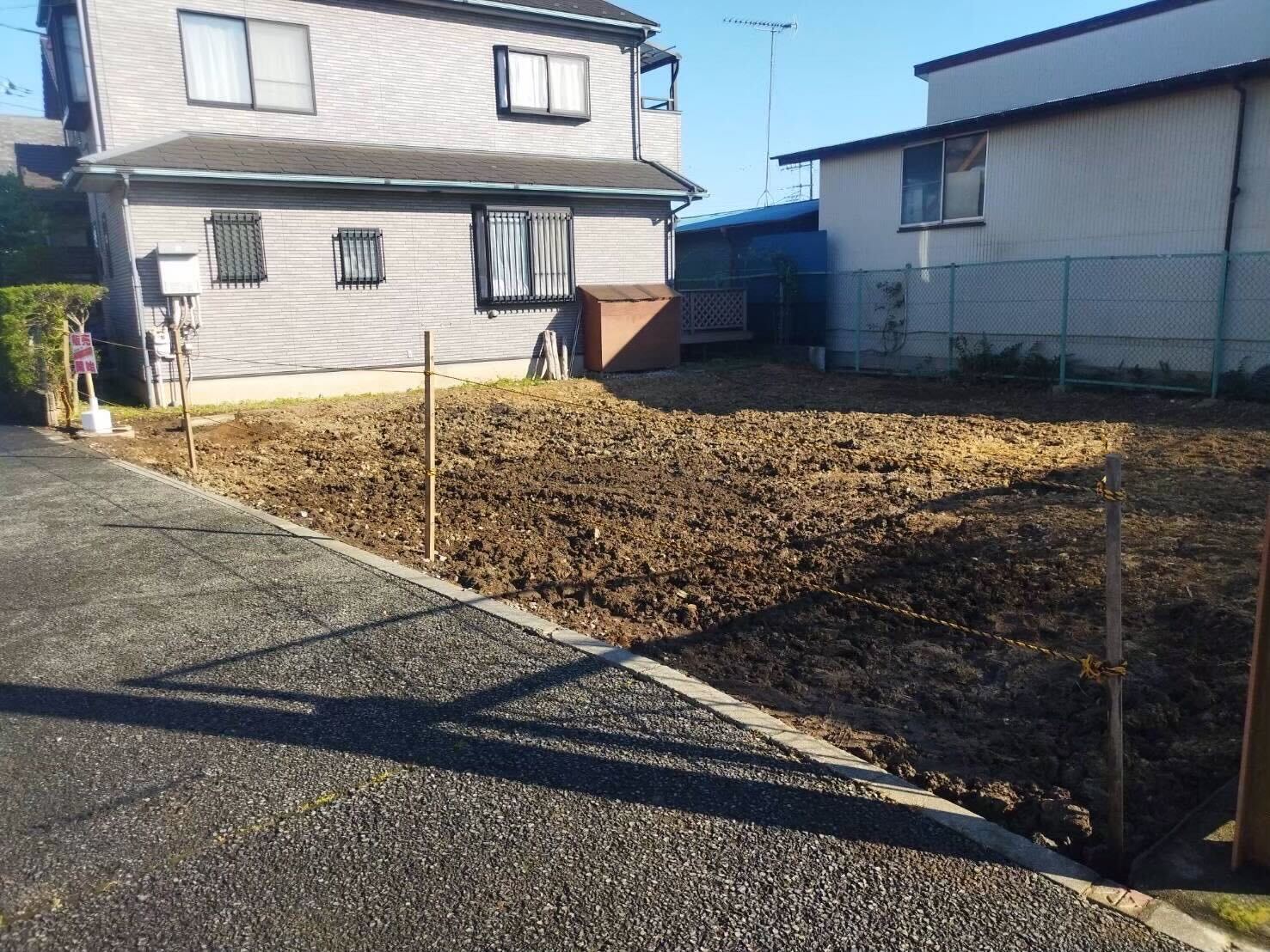横浜市青葉区市ヶ尾町の解体工事の画像