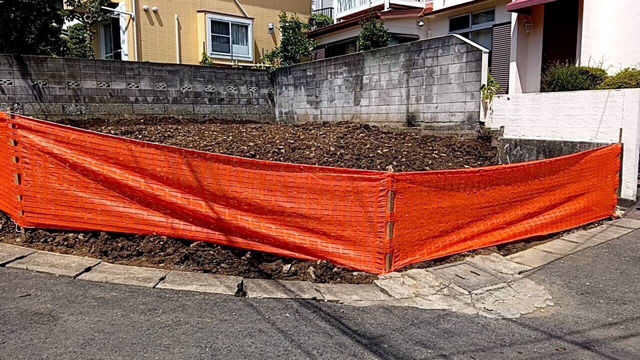 町田市玉川学園の解体工事の画像